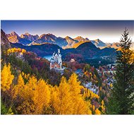 Schmidt Puzzle Autumn Neuschwanstein 1000 pieces - Jigsaw Puzzle