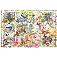 Schmidt Puzzle Seasons with animals and flowers 200 pieces - Jigsaw Puzzle