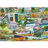 Schmidt Puzzle Stickers from the road 1000 pieces - Jigsaw Puzzle
