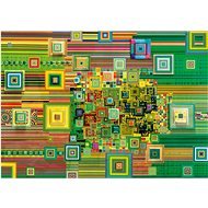 Schmidt Puzzle Zelený flashdisk 1000 dílků - Jigsaw