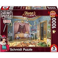 Schmidt Secret puzzle June's Journey: Ložnice slečny June 1000 dílků - Jigsaw