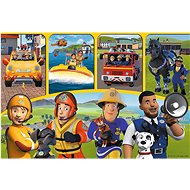 Trefl Puzzle Fireman Sam: Sam and Friends Maxi 24 pieces - Jigsaw Puzzle