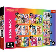 Trefl Puzzle Rainbow High Mega Pack 10 in 1 - Jigsaw Puzzle