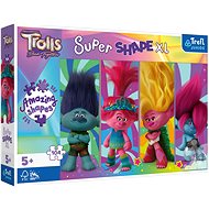 Trefl Puzzle Super Shape XL Trolls 3: Troll Games 104 pieces - Jigsaw Puzzle