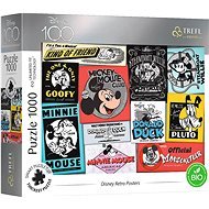 Trefl Puzzle UFT Disney 100 let: Retro plakáty 1000 dílků - Jigsaw