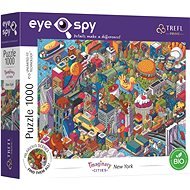 Trefl Puzzle UFT Eye-Spy Imaginary Cities: New York, USA 1000 dílků - Jigsaw
