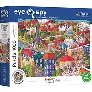 Trefl Puzzle UFT Eye-Spy Sneaky Peekers: Paříž 1000 dílků - Jigsaw