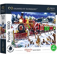 Trefl Puzzle UFT Christmas Time: Santa's Express 1000 pieces - Jigsaw Puzzle