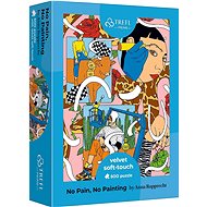 Trefl Puzzle UFT Velvet Soft Touch: No Pain, No Painting 500 pieces - Jigsaw Puzzle