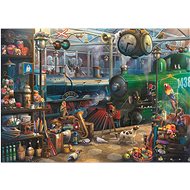 Trefl Train Station Puzzle 6 000 pieces - Jigsaw Puzzle