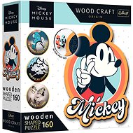 Trefl Wood Craft Origin puzzle Mickey Mouse Retro 160 pieces - Wooden Puzzle