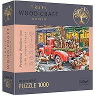 Trefl Wood Craft Origin puzzle Santa's Little Helpers 1000 pieces - Wooden Puzzle