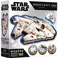 Trefl Wood Craft Origin puzzle Star Wars: Millennium Falcon 160 pieces - Wooden Puzzle