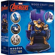 Trefl Wood Craft Origin puzzle Thanos on the throne 160 pieces - Wooden Puzzle