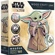 Trefl Wood Craft Origin puzzle The Mandalorian: Grogu 160 pieces - Wooden Puzzle