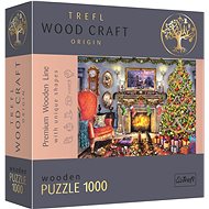 Trefl Wood Craft Origin puzzle By the fireplace 1000 pieces - Wooden Puzzle