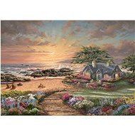 Schmidt Puzzle Cottage on the coast 1000 pieces - Jigsaw Puzzle