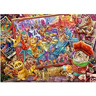 Schmidt Puzzle Cat Mania 1000 pieces - Jigsaw Puzzle