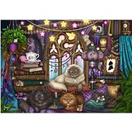 Schmidt Puzzle Cats and sofa 1000 pieces - Jigsaw Puzzle