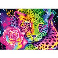 Schmidt Puzzle Neon Leopard 1000 pieces - Jigsaw Puzzle