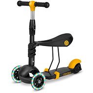 Ricokids Cubi three-wheeled scooter - black-orange - Tricycle
