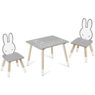Ricokids Children's table with two chairs RC-847 Bunny - Children's Furniture