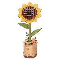 RoboTime Sunflowers - 3D Puzzle