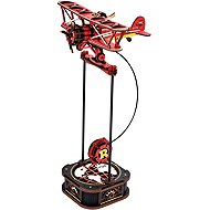 ROBOTIME Rokr Biplane with pendulum 163 pieces - 3D Puzzle