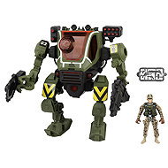 Wiky Robot combat Mecha military with effects set 26 cm - Robot