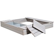 Roba Sandpit with Play Trays - Sandpit