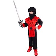 RAPPA Red and black ninja costume 4 - 6 years - Costume
