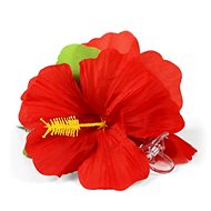 Rappa Hawaiian hair clip, red - Costume Accessory