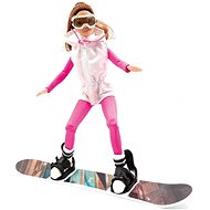 Jägerndorfer Snowboarder Winterpuppe Snowboard 28 cm - Doll