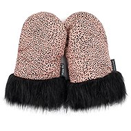 HappyBee Gloves Trinity WILD Dark Pink - Pushchair Gloves