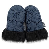 HappyBee Gloves Trinity WILD Dark Blue - Pushchair Gloves