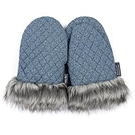 HappyBee Gloves Trinity DIAMOND Blue - Pushchair Gloves