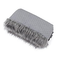 HappyBee Trinity DIAMOND Grey / Grey - Stroller Hand Muff