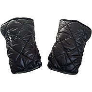 Pinkie Black Square - Pushchair Gloves