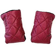 Pinkie Red Square - Pushchair Gloves
