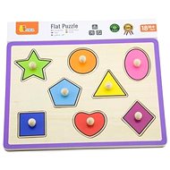 VIGA Wooden jigsaw puzzle - shapes - Puzzle