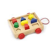 Viga Wooden jigsaw - trolley - Puzzle