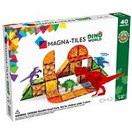 Magna-Tiles Dino World 40 - Építőjáték
