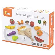 Viga Wooden slicing - Toy Kitchen Food