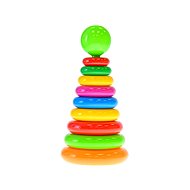 MIKRO-TRADING Pyramid large 30 cm - Sort and Stack Tower