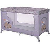 Travel cot Lorelli Moonlight 1 layer Grey dream - Travel Bed