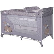 Travel cot and playpen 2in1 Lorelli Moonlight Grey dream - Travel Bed
