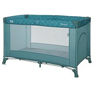 Travel cot Lorelli TORINO 1 layer Arctic floral - Travel Bed