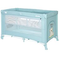 Lorelli Travel cot and playpen 2in1 NOEMI Blue surf teddy - Travel Bed