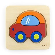 Viga Wooden puzzle for little ones Car - Jigsaw
