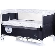 CHIPOLINO Travel cot with folding side Relax Ebony - Cot